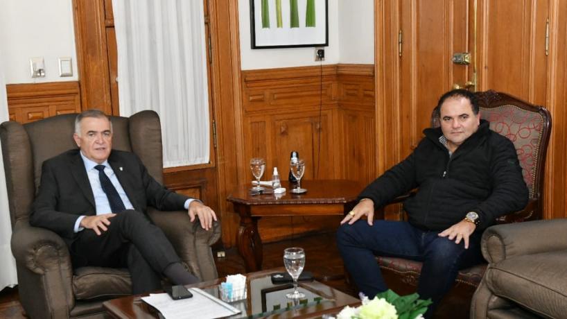 El Gobernador recibió al presidente de la Cámara de Transporte