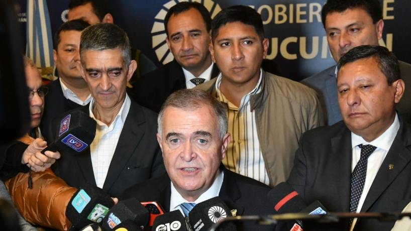 Jaldo dijo que Tucumán, de aprobarse el pacto fiscal, recibirá hasta $200.000 millones