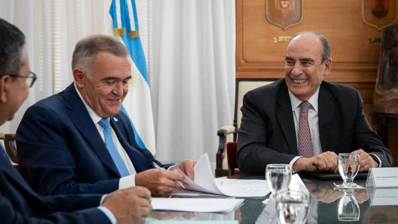 "Reactivación": Jaldo firmó convenios con Francos por $120 mil millones para obras públicas - Tucumán