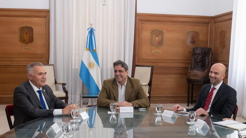 Jaldo se reunió con Lisandro Catalán en Buenos Aires