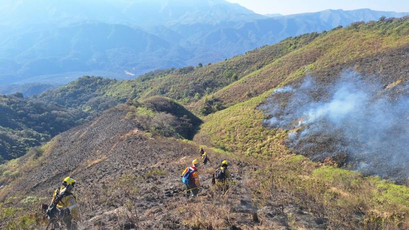 Confirman la extinción total de los incendios registrados en Escaba de Abajo - Tucumán