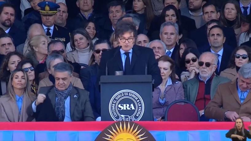 "Se va a eliminar este año": Milei anunció en la Rural cuándo se quitará el impuesto PAIS - Tucumán