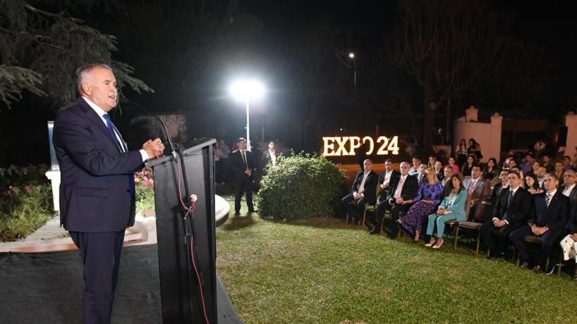 Jaldo en la apertura de la Expo 2024: “Argentina necesita unidad”