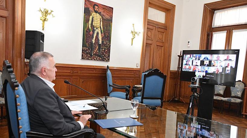 Jaldo analizó con Francos y Caputo el Presupuesto 2025