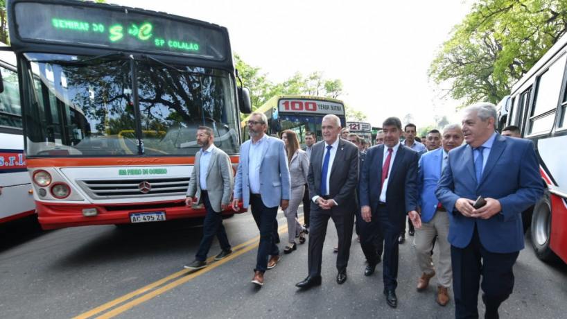 Jaldo destacó el esfuerzo empresarial en la renovación del transporte