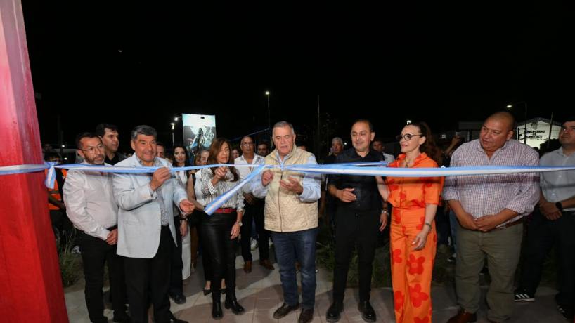 Jaldo inauguró obras en el marco de las fiestas patronales de Burruyacú