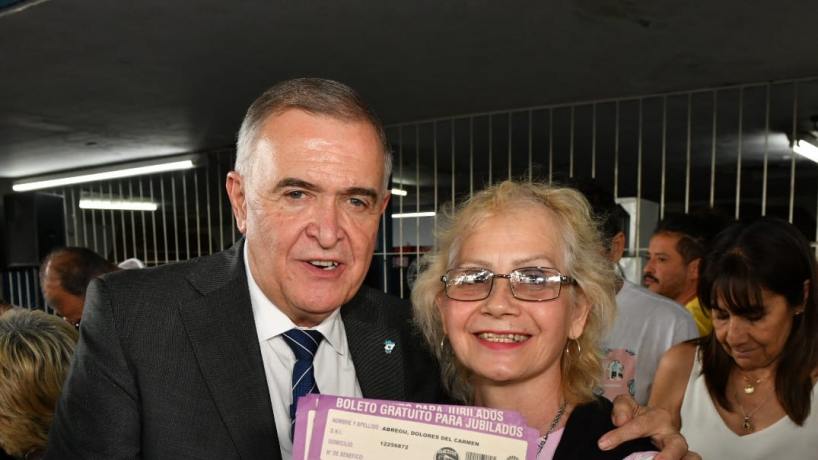 "En la provincia, se han entregado casi 90 mil boletos gratuitos para los jubilados"