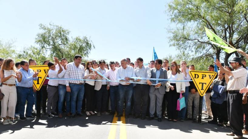 Jaldo inauguró la repavimentación de la Ruta Provincial N° 307 en los Valles Calchaquíes