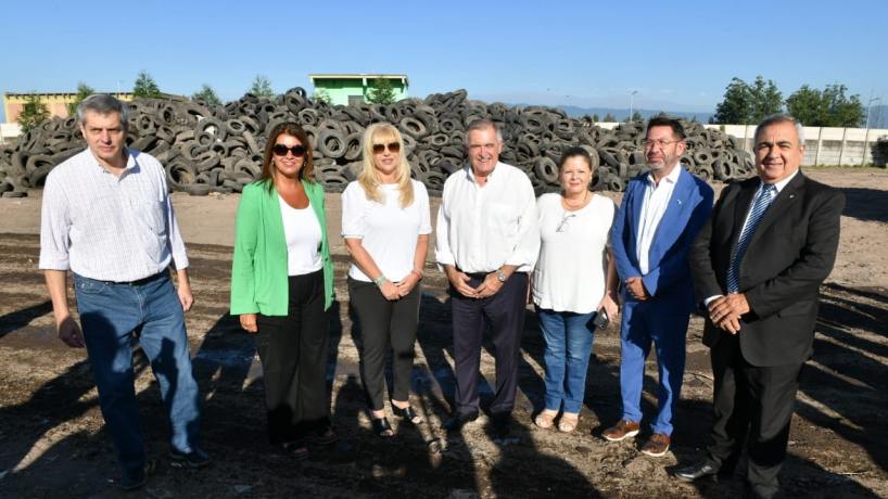 Jaldo participó del cierre de la campaña "Neumatón" y convocó a más municipios a sumarse