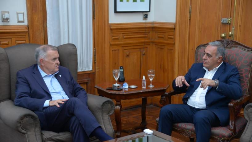 Jaldo se reunió con el concejal capitalino Ernesto Nagle