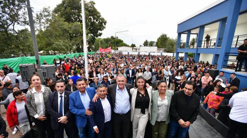 Jaldo inauguró una nueva escuela de ATSA en Aguilares