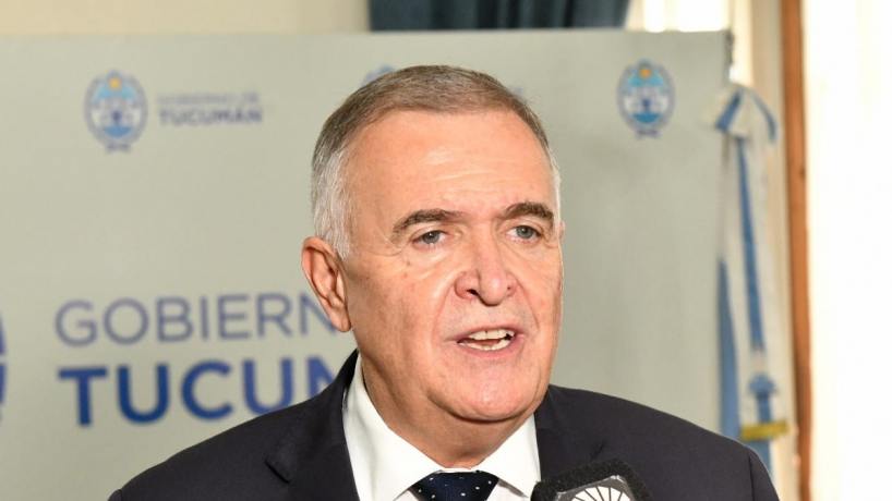 “Tucumán está mostrando un cambio en el segundo semestre” “Tucumán está mostrando un cambio en el segundo semestre”